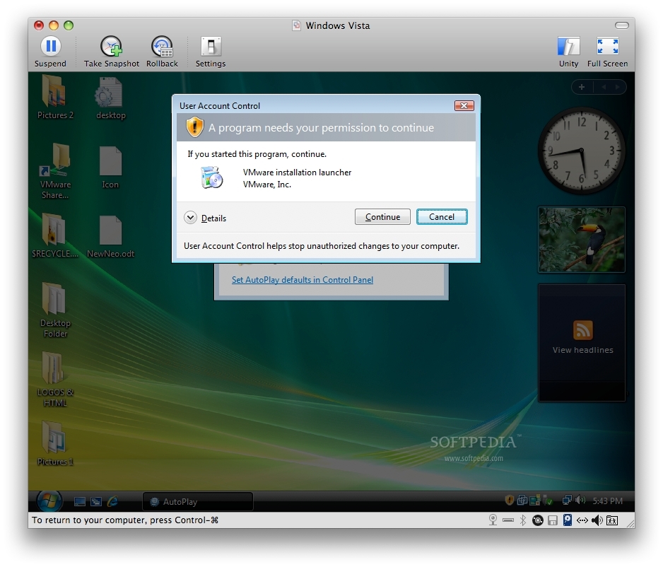 how does vmware fusion for mac works